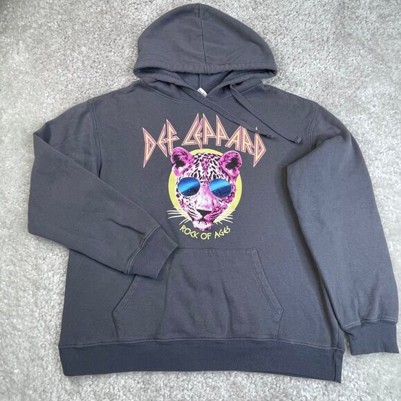 Def Leopard Rock Of Ages Sweatshirt Hoodie - Picture 1 of 6